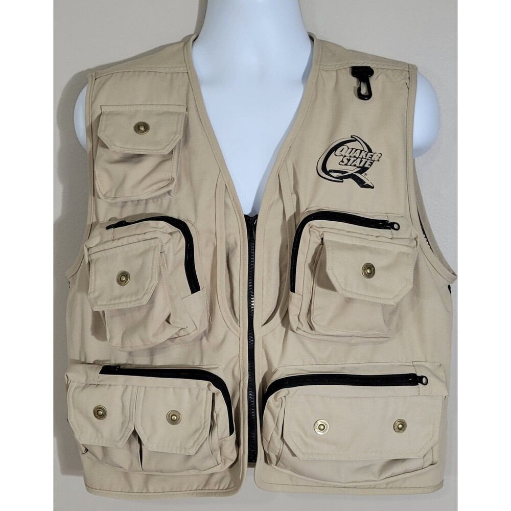Quaker State Fly Fishing or Photography Vest  Promotional item Size L(?)